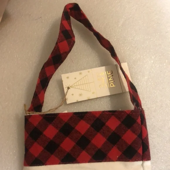 Be merry plaid bottle bag - Picture 10 of 13
